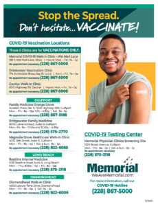 COVID-19 Vaccination Flyer